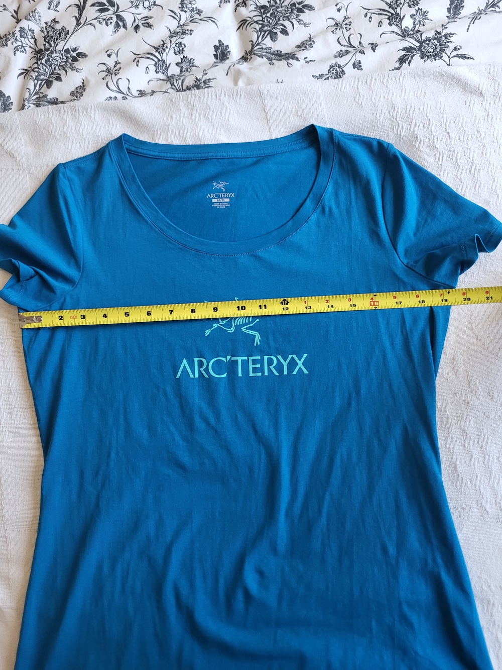 Arc'teryx Women's Teal Logo Short-Sleeve Tee - Picture 7 of 9